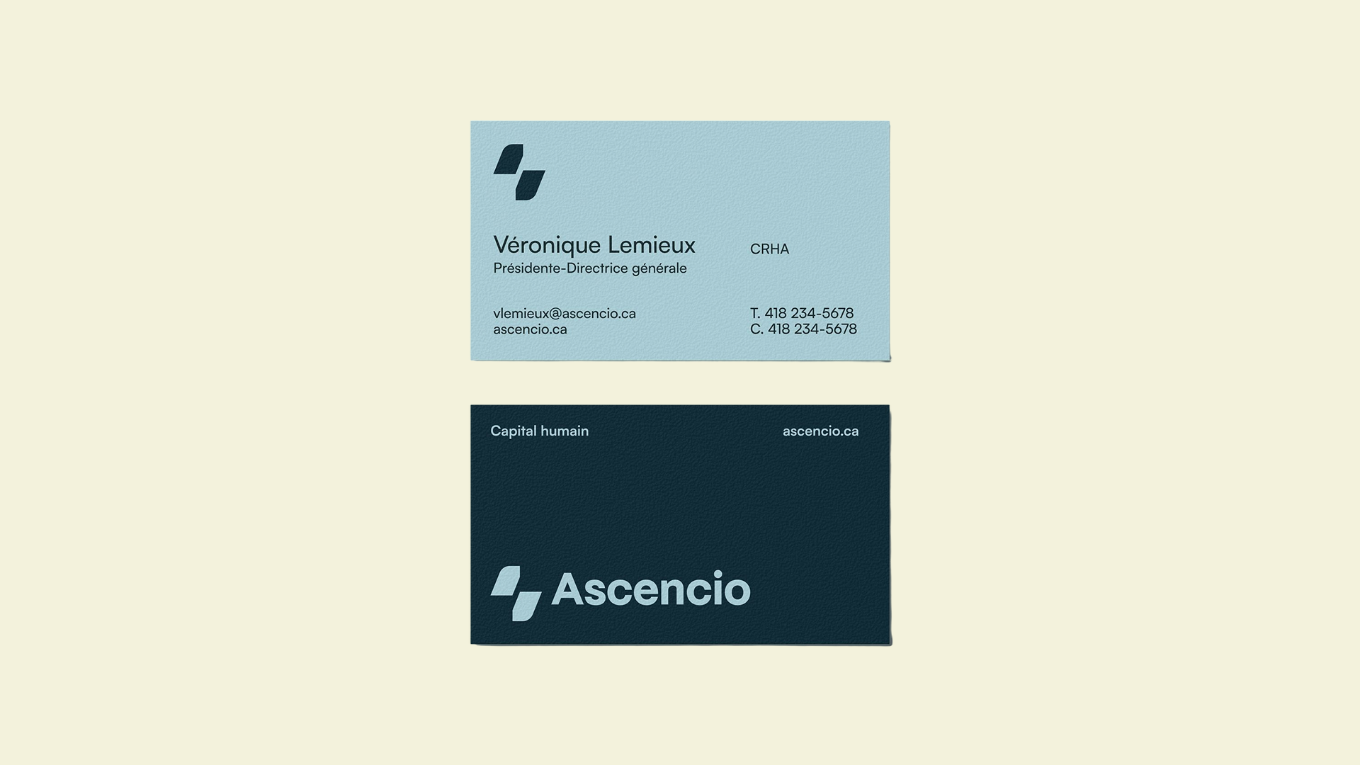 Carte d'affaires