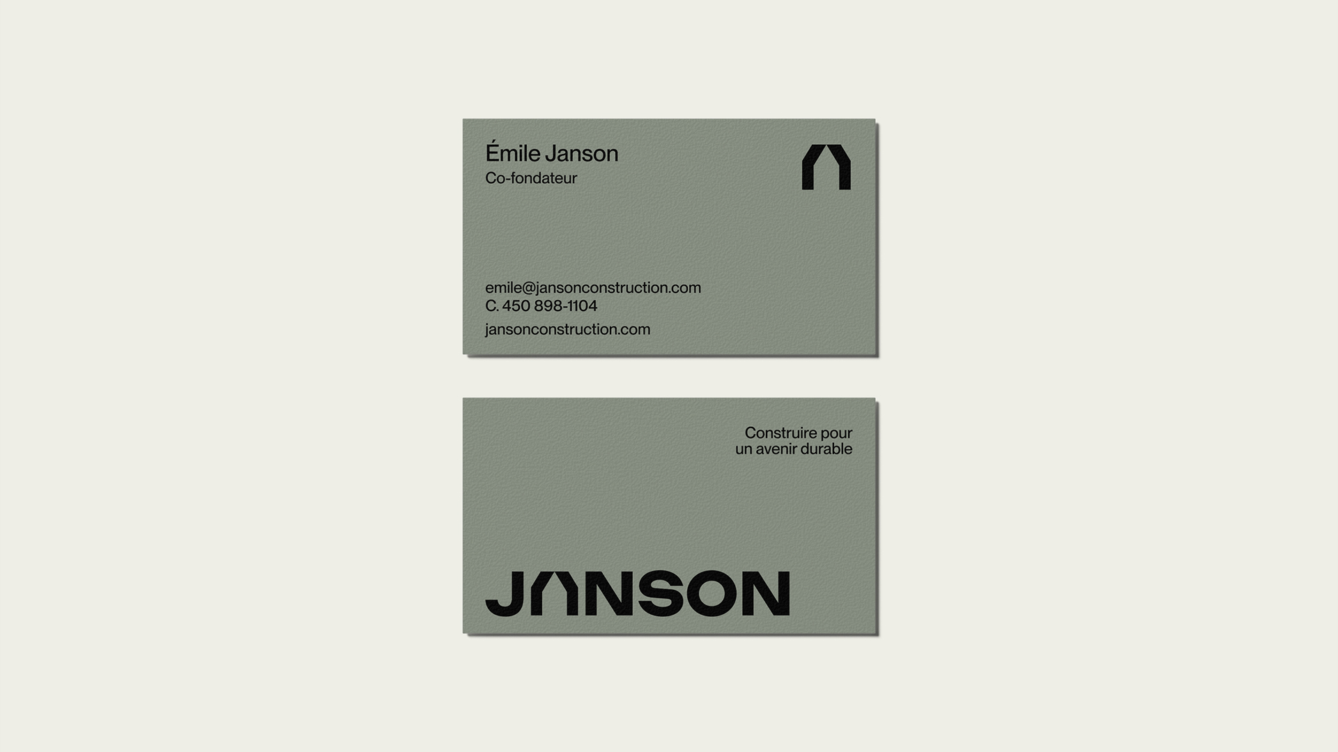 Carte d'affaires
